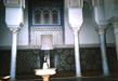 photo of the interior of the green mosque in Meknes