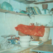 photo of a corner of the pottery studio